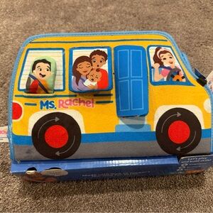 Gund Yellow and Blue Stuffed Bus